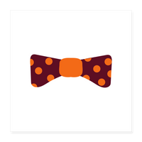 TIE Poster 16x16 - white