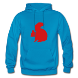 CODE SQUIRELL Hoodie - turquoise
