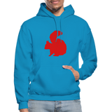 CODE SQUIRELL Hoodie - turquoise