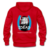 LIFE ART IDEAS Hoodie - red
