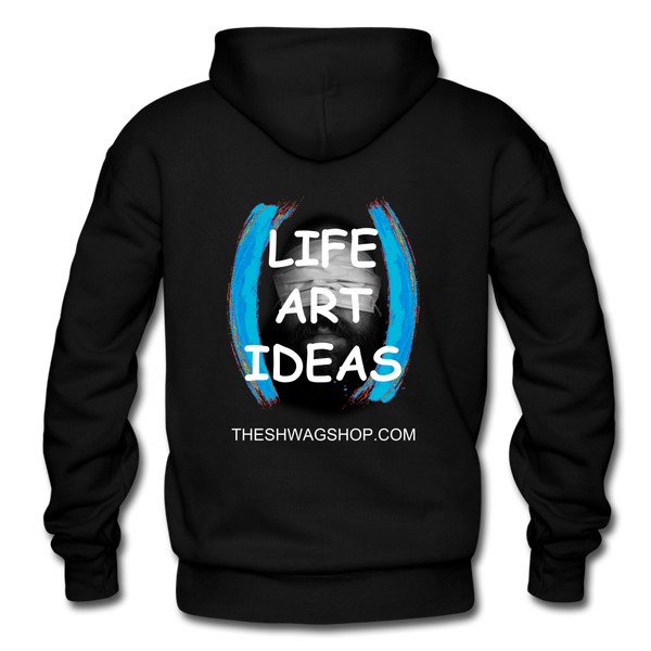 LIFE ART IDEAS Hoodie - black