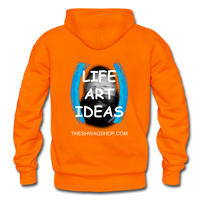 LIFE ART IDEAS Hoodie - orange