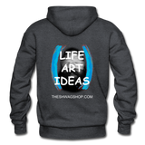 LIFE ART IDEAS Hoodie - charcoal grey