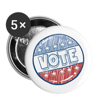 VOTE Buttons small 1'' (5-pack) - white