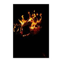 TOASTED Poster 8x12 - white
