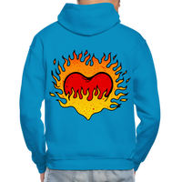 FLAMER Hoodie - turquoise