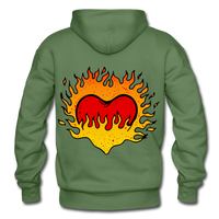 FLAMER Hoodie - military green