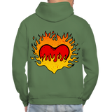 FLAMER Hoodie - military green