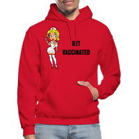 VACCINATED Hoodie - red