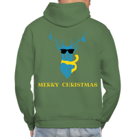UGLY SWEATER 12 Hoodie - military green
