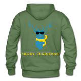 UGLY SWEATER 12 Hoodie - military green
