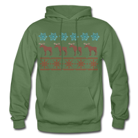 UGLY SWEATER 8 Hoodie - military green