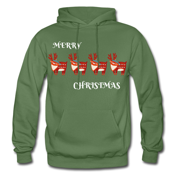 UGLY SWEATER 6 Hoodie - military green