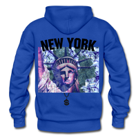 NY Hoodie - royal blue