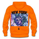 NY Hoodie - orange