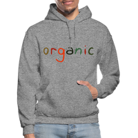 organic Hoodie - graphite heather