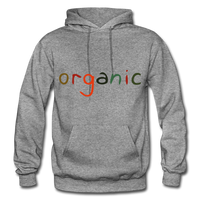 organic Hoodie - graphite heather