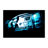 TRAP Poster 12x8 - white