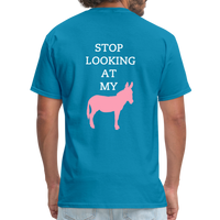 STOP LOOKING - turquoise
