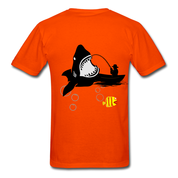 GONE FISHING - orange