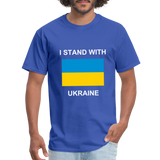 I STAND WITH UKRAINE - royal blue