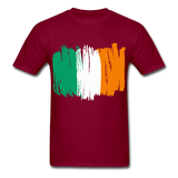 IRISH FLAG - burgundy