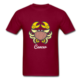 CANCER - burgundy