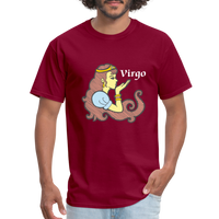 VIRGO - burgundy