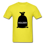 BAG HOLDER - yellow