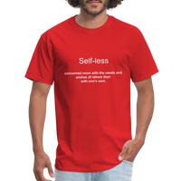 SELF-LESS - red