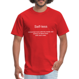 SELF-LESS - red