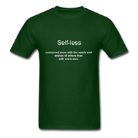 SELF-LESS - forest green
