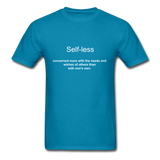 SELF-LESS - turquoise