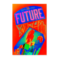 FUTURE Poster 8x12 - white