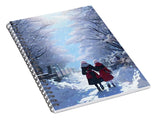 Winter Walk - Spiral Notebook