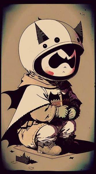 Young Bat - Art Print