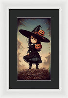 Young Halloween - Framed Print